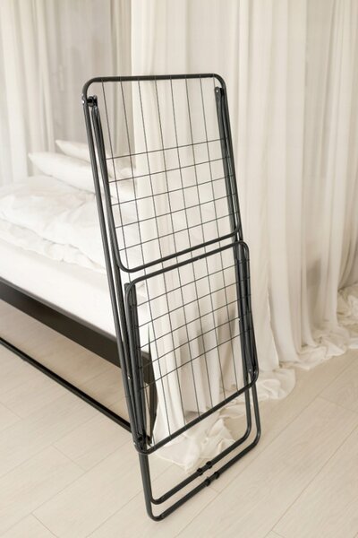 Erga Model 107 Negru, uscator de rufe 178,5x54x104,5 cm, negru, ERG-SEP-10SUSLA107BLA