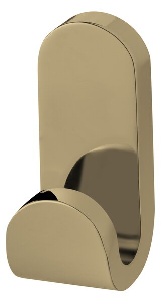BISK Erga Nature Gold, 1 cârlig pentru prosoape, auriu strălucitor, ERG-07949