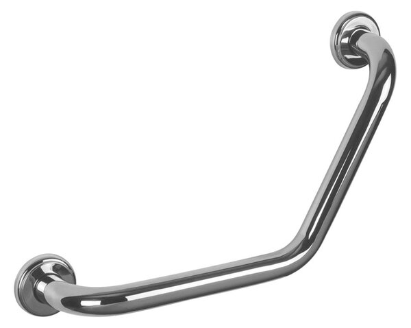 BISK Erga Niagara, mâner curbat din oțel inoxidabil 457 mm, crom, ERG-71875