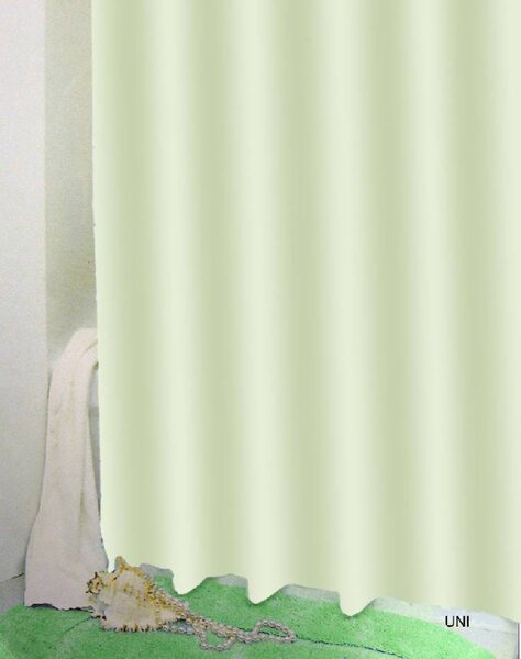BISK Erga Peva, perdea de dus 180x200cm, poliester, verde, ERG-03503