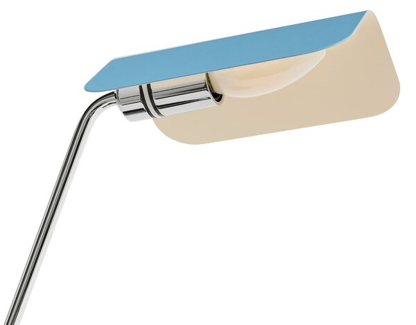 HAY Lampa cu clemă Apex, albastru pastel, înălțime 43 cm, E14, oțel, Albastru, Studiu / Birou, Metal, Design