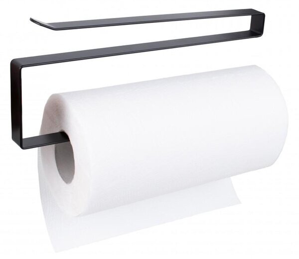 Erga Passo, suport pentru prosoape de hârtie de bucătărie 26,5 cm, negru mat, ERG-YKA-CH.PASSO