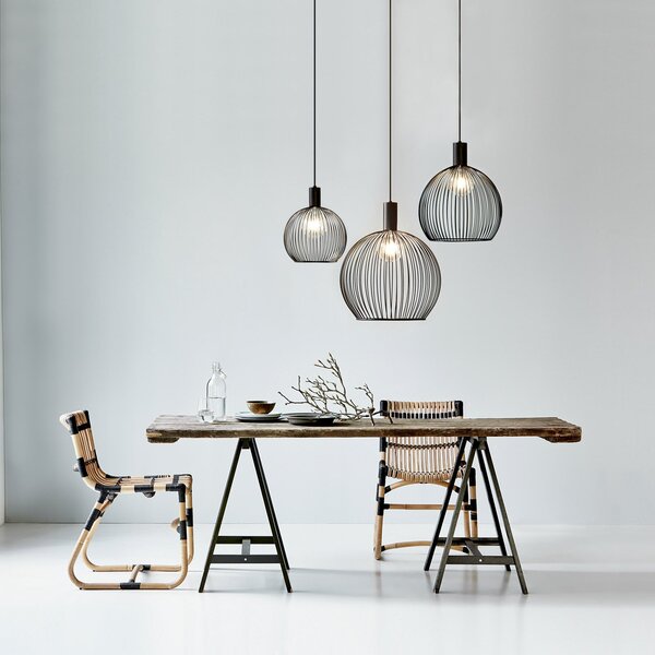 Lustră Pendul DFTP by Nordlux, Aver, reglabil, Negru, Camera de zi, Metal, Scandinavă