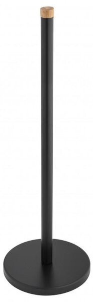 Erga Accesorii Erga, dozator de hartie igienica (4 role), negru mat-maro, ERG-YKA-P.SP1-BLK-B