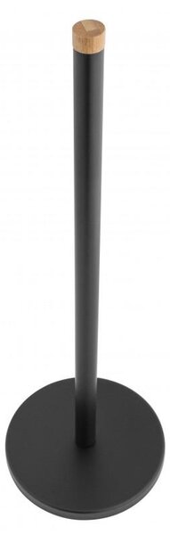Erga Accesorii Erga, dozator de hartie igienica (4 role), negru mat-maro, ERG-YKA-P.SP1-BLK-B