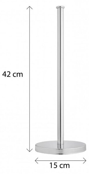 Erga Accesorii Erga, dozator de hartie igienica (4 role), cromat, ERG-YKA-P.SP1