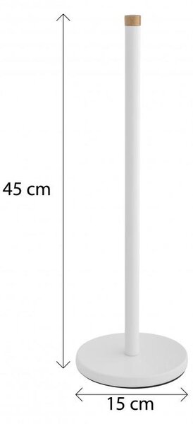 Erga Accesorii Erga, dozator de hartie igienica (4 role), alb-maro mat, ERG-YKA-P.SP1-WHT-B