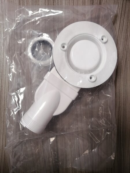 Erga Accesorii Erga, sifon mic pentru cadita de dus Hyper, Oldaf, Almac, diametru 90mm, G1 3/4", ERG-V06-SMC-S01-00