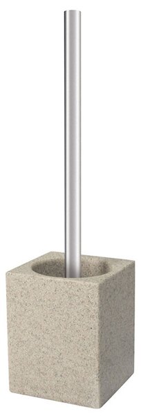 BISK Erga Sand, perie de toaletă pe picioare, nisip, ERG-01592