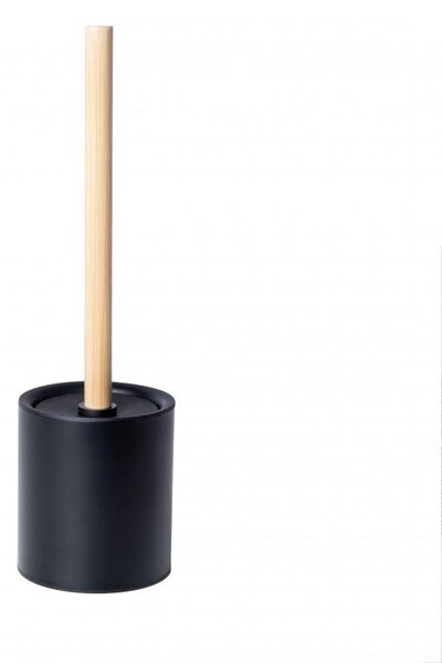 Erga Selina, perie de toaletă pe picioare, maro-negru, ERG-YKA-CH.SELINA-BLK
