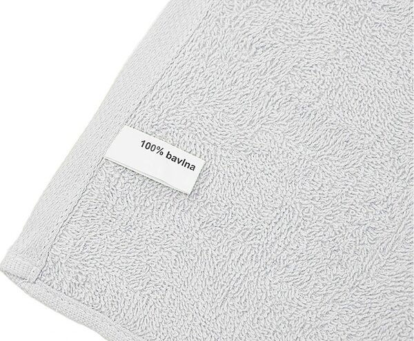 Prosop BASIC ZERO 50 x 70 cm alb, 100% bumbac