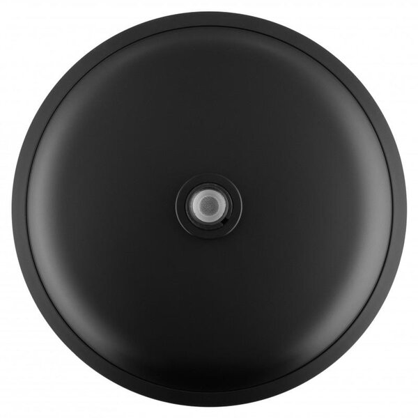 Erga Erga, cap de duș SLIM cu diametrul de 25 cm, negru mat, ERG-YKA-BP.BRG25-BLK