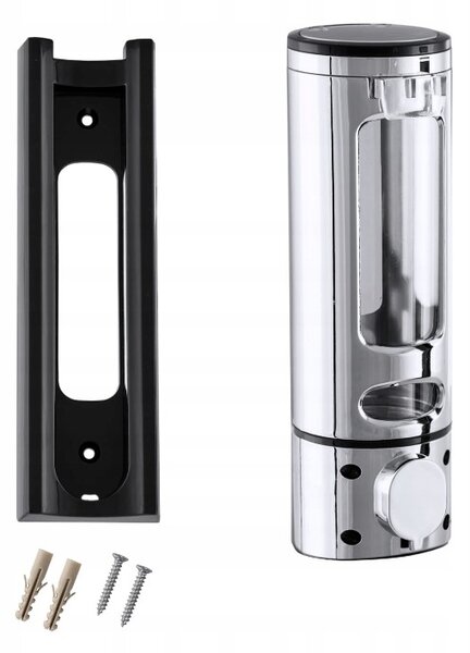 Gamma Accesorii Gamma, dozator de sapun de perete 400ml AH50, crom, GMA-DOZS-CH
