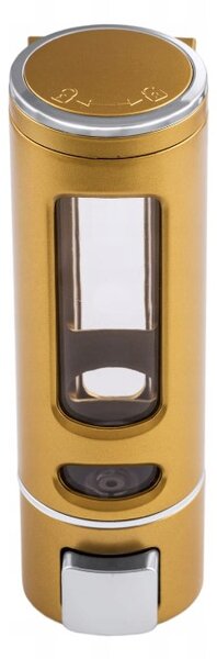 Gamma Accesorii Gamma, dozator de sapun de perete 400ml AH50, auriu, GMA-DOZS-GD