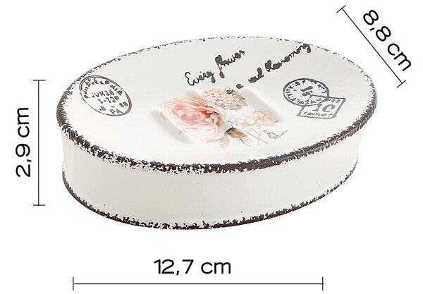 Gedy Gedy, săpună CLOTHILDE pe picioare, ceramică, CI1102