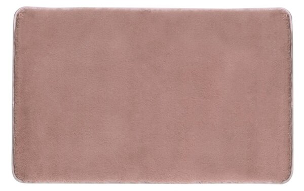 Gedy Gedy, covoraș de baie FUZZY, 50x80cm, 100% poliester, anti-alunecare, roz, 96FY508010