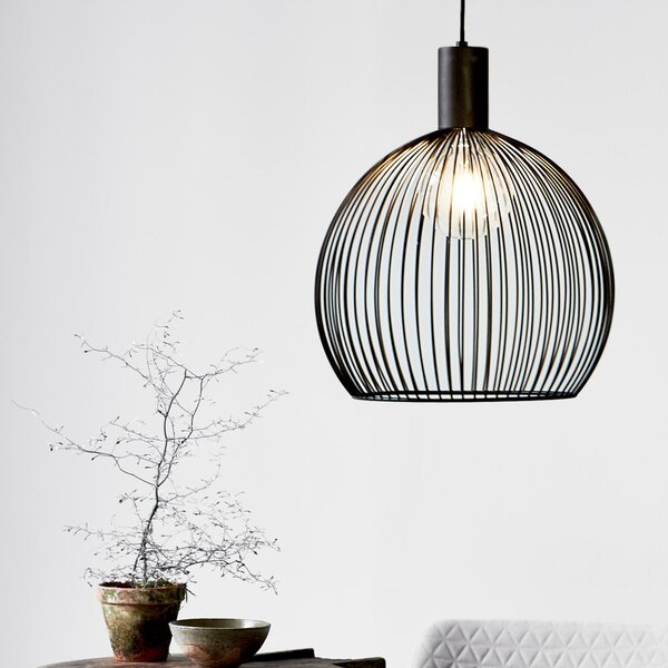 Lustră Pendul DFTP by Nordlux, Aver, reglabil, Negru, Camera de zi, Metal, Scandinavă