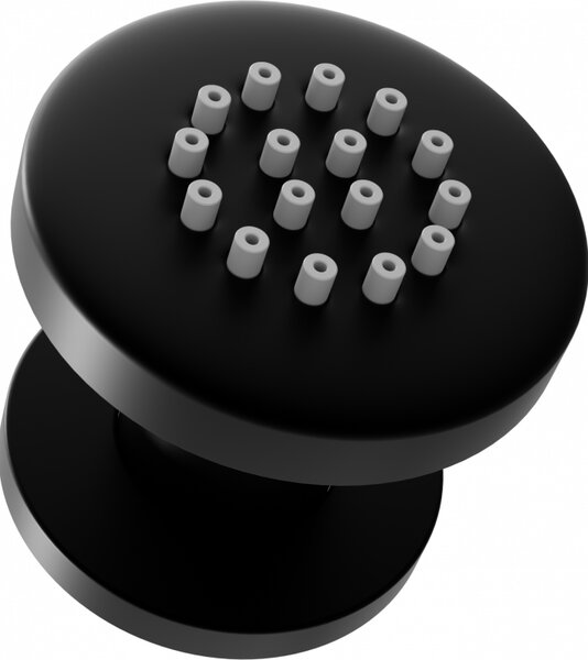 Mexen - duza dus pardoseala, rotunda, 50 mm, neagra, 79361-70