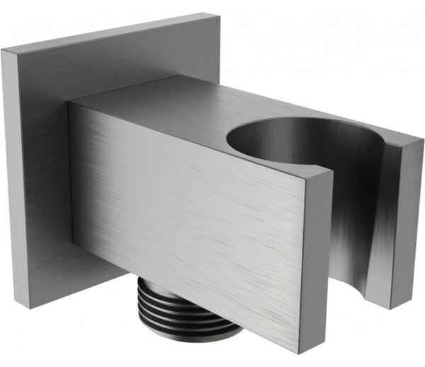 Mexen CUBE, racord de duș de mână de colț ascuns 1/2", grafit, 79300-66