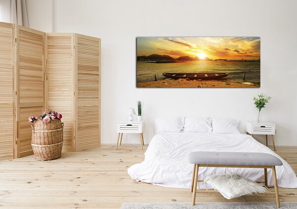 Tablou canvas personalizat panoramic 30×60 cm