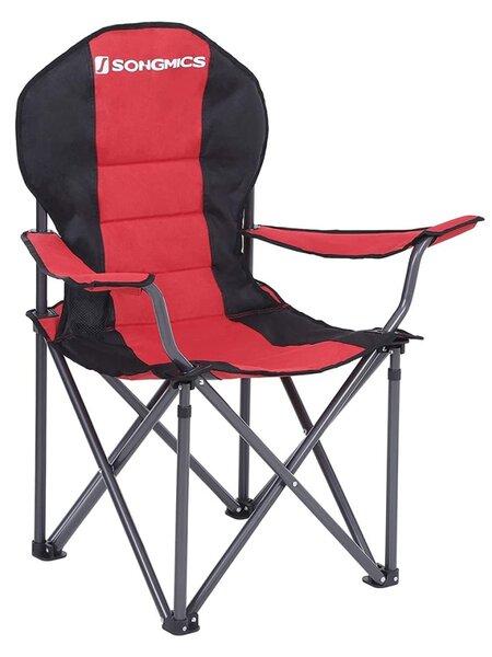 Scaun de camping Songmics Albastru 92x57x104 cm