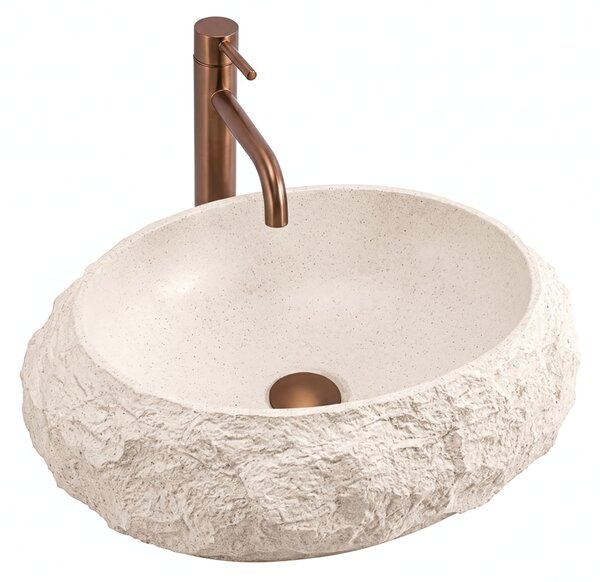 Lavoar pe blat Mika Warm Beige