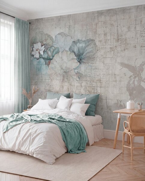 Tapet Floare, artă și petală, Fototapet Textură, u04724 : Uwalls.ro