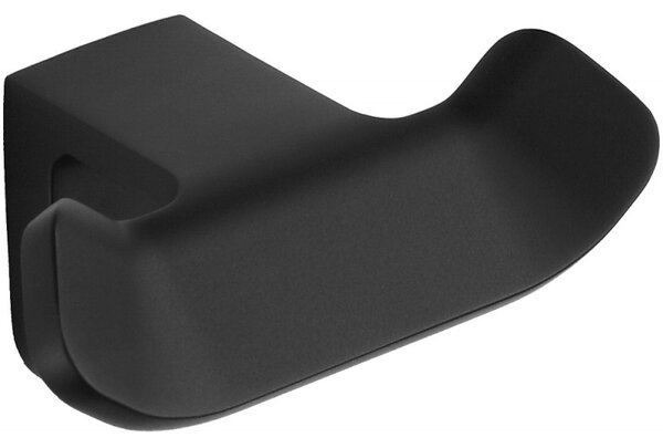 Mexen Lea, suport pentru prosoape 2 carlige, negru mat, 7026035-70