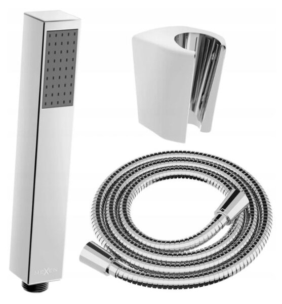 Accesorii Mexen - Set duș de mână cu 1 punct R-77, crom, 785776052-00