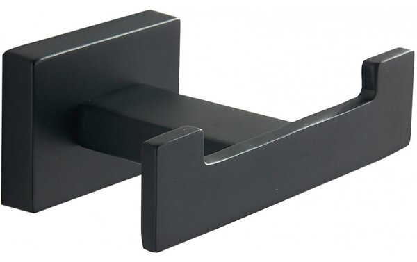 Mexen Accesorii Mexen, suport pentru prosoape ARNO, 2 carlige, negru, 7020735-70