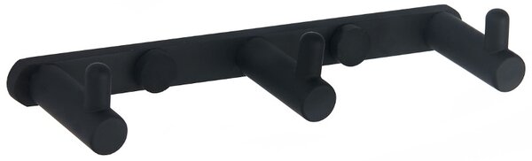 Mexen Accesorii Mexen, suport pentru prosoape, 3 cârlige, negru, 709163-70