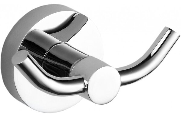 Mexen Accesorii Mexen, suport pentru prosoape REMO, 2 carlige, crom, 70507352-00