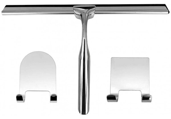 Mexen Accesorii Mexen, racleta de dus cu suport si doua manere G04, crom, 79941-25