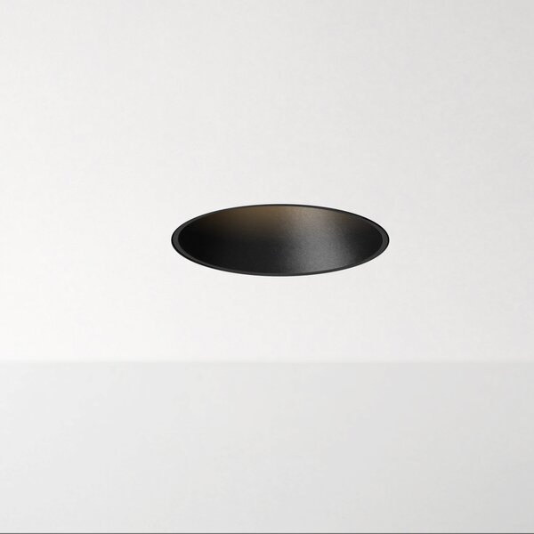 Spot invizibil, incastrat, fara rama HALO DOT 12W negru LUXON