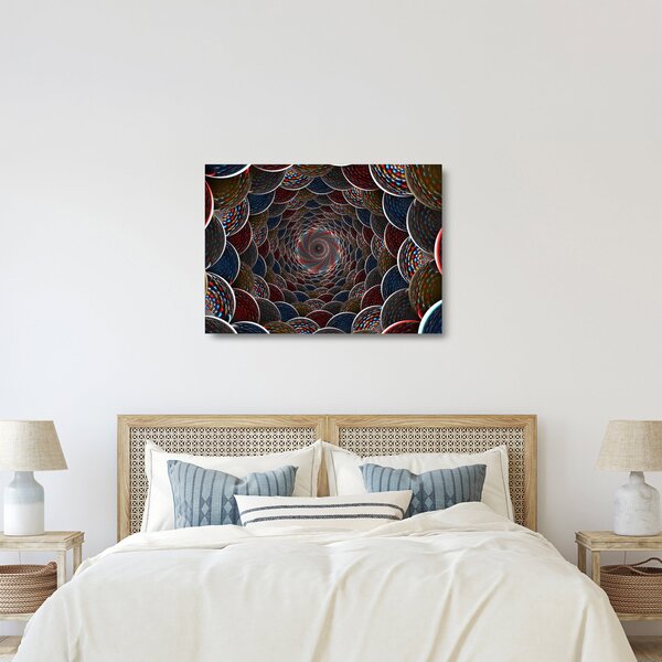 Tablou pe sticlă - Vortex (70x50 cm)