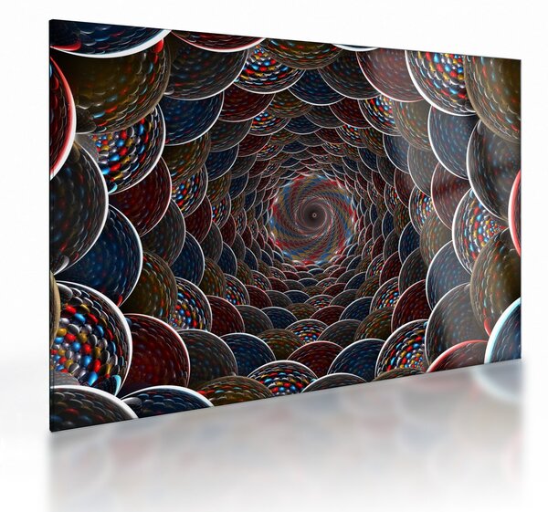 Tablou pe sticlă - Vortex (70x50 cm)
