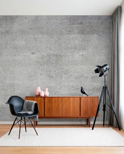 Tapet Gri, model e beton, Fototapet Textură, Fototapet Piatra, u13522 : Uwalls.ro