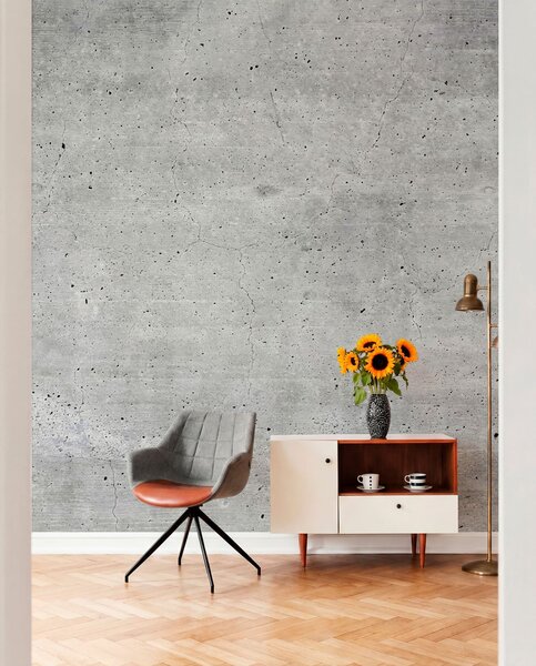 Tapet Gri, model e beton, Fototapet Textură, Fototapet Piatra, u13522 : Uwalls.ro