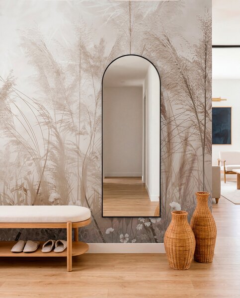 Tapet Plante înalte în culori pastelate, Fototapet Natură, u93903 : Uwalls.ro