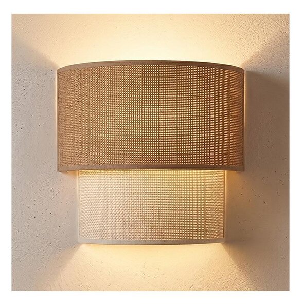 Brilagi - Aplica LED de perete BOHO ECO, 1xE27/10W/230V, bej/crem