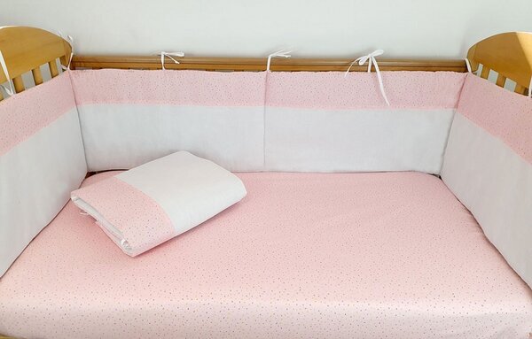 Set protectii patut 60 x 120 cm Inghetata de fructe