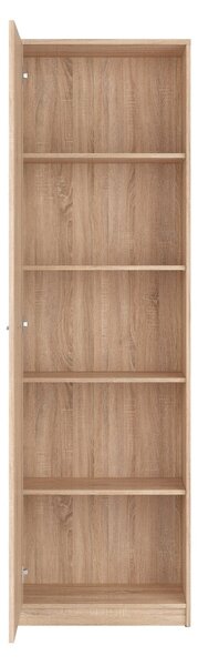 Dulap NEPO PLUS, stejar sonoma, PAL, cu o usa, 60x34x197 cm
