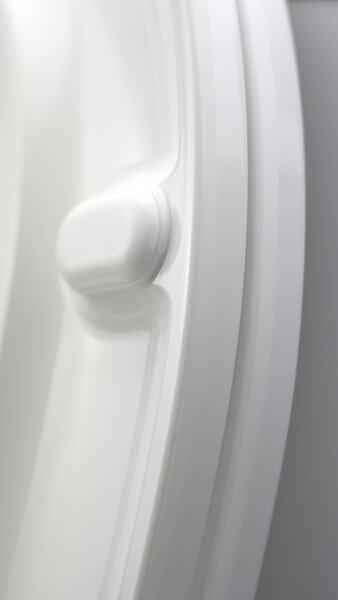Deante Jaśmin wc compact cu capac cu spălare turbionară alb CDJD6RPS