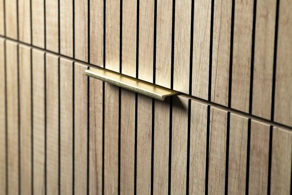 Sapho, maner metalic 110/96mm, auriu mat, CT096Z