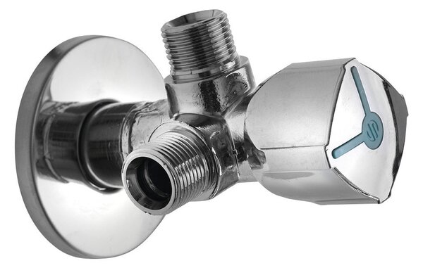 Arco Sapho, Robinet de colt combinat A-80 1/2"x1/2"x1/2" cu doua scurgeri, anticalcar