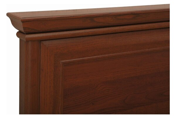 Cadru pat 160x200 KENT, castan, PAL/metal