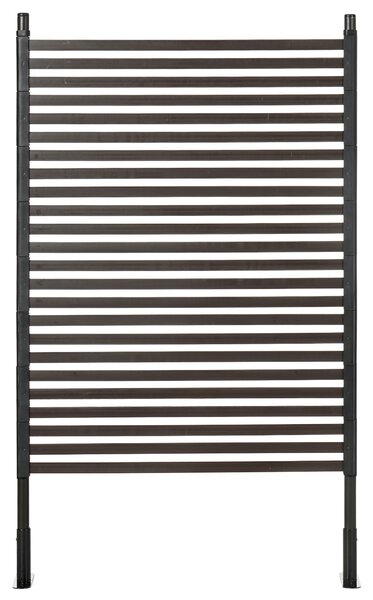 Outsunny Gard Modular Autoportant pentru Grădină din Oțel, 93x22x150 cm, Maro | Aosom Romania