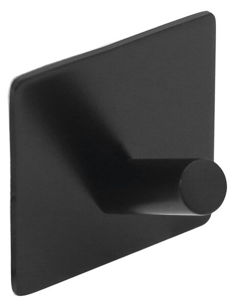 Sapho Sapho, cuier autoadeziv, negru mat, 31203