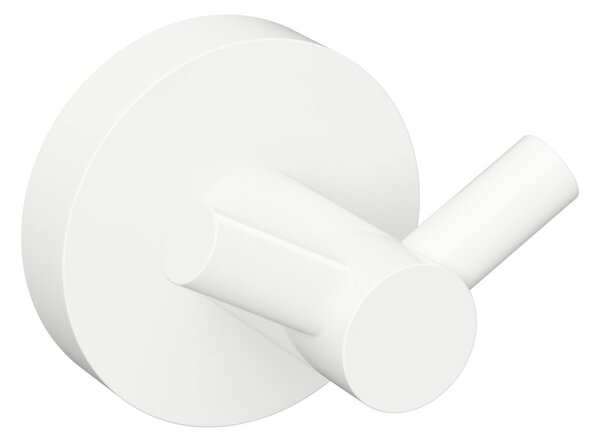 Sapho Sapho, cârlig dublu X-ROUND WHITE, alb, XR202W