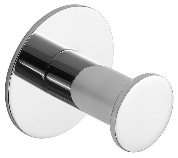 Sapho Sapho, cârlig autoadeziv X-ROUND, oțel inoxidabil lustruit, XR219